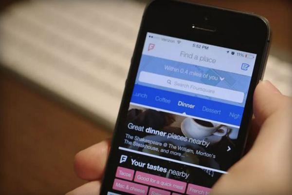 اپلیکیشن Foursquare امکان سفارش غذا را به سرویس خود اضافه کرد اپلیکیشن Foursquare امکان سفارش غذا را به سرویس خود افزود