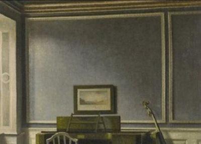 یکی از تابلوهای ویلهلم هامرشوی به زودی به حراج گذاشته می گردد