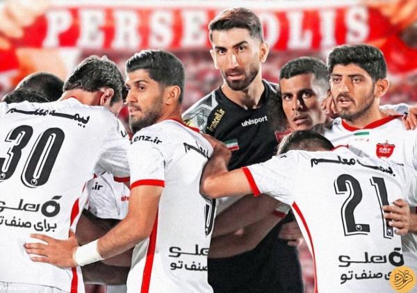 پوستر ساده باشگاه پرسپولیس برای بازی با نساجی پوستر ساده باشگاه پرسپولیس برای بازی با نساجی
